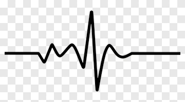 Heartbeat Line Graphic PNG