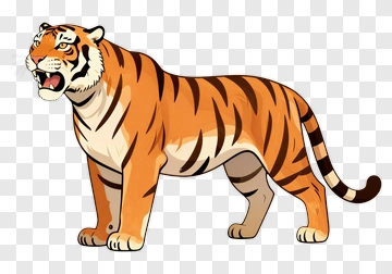 Cartoon Tiger PNG