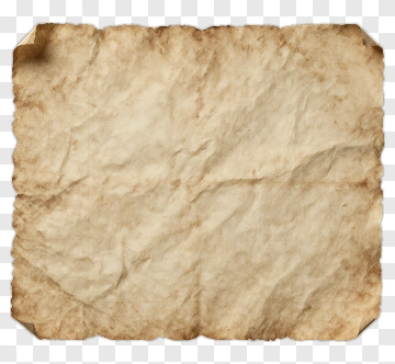 Old Crumpled Paper PNG