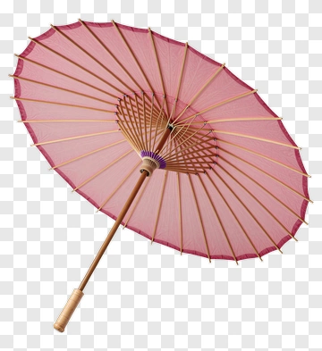 Pink Decorative Umbrella PNG