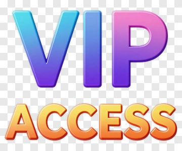 Vip Access Text Graphic PNG