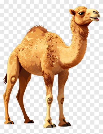 Cartoon Camel PNG