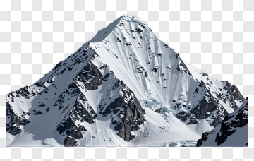Snow-Capped Mountain Peak PNG