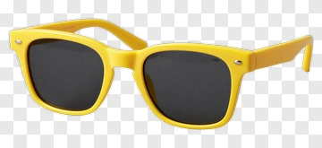 Yellow Sunglasses PNG