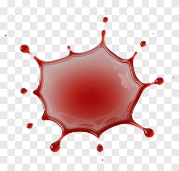 Red Liquid Splash PNG