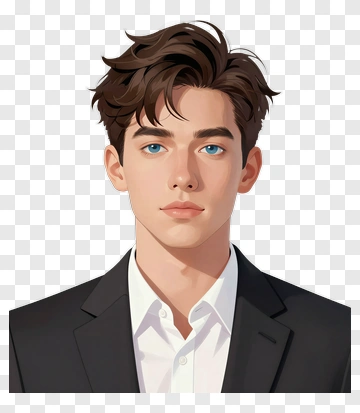 Young Man In A Suit PNG