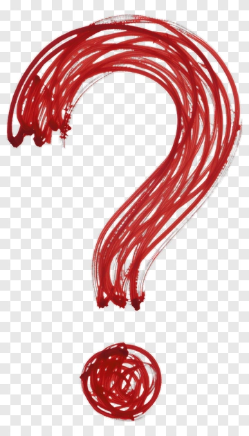 Red Question Mark PNG