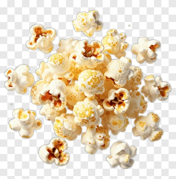 Popcorn Pile PNG