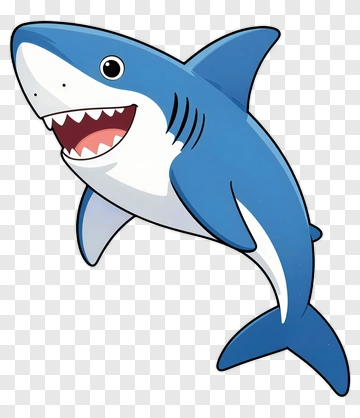 Cartoon Shark PNG