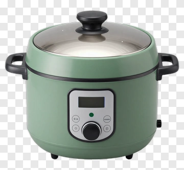 Green Rice Cooker PNG