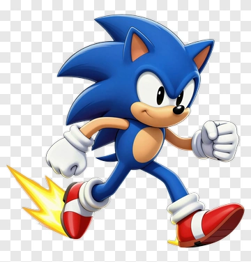 Sonic The Hedgehog Running PNG