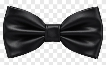 Black Bow Tie PNG