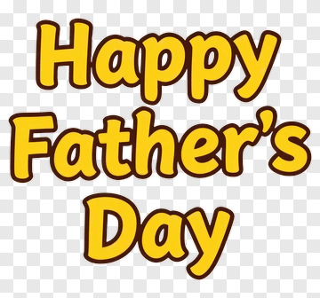 Happy Father's Day PNG