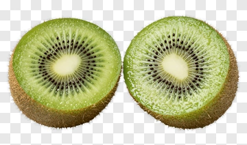 Sliced Kiwi Fruit PNG