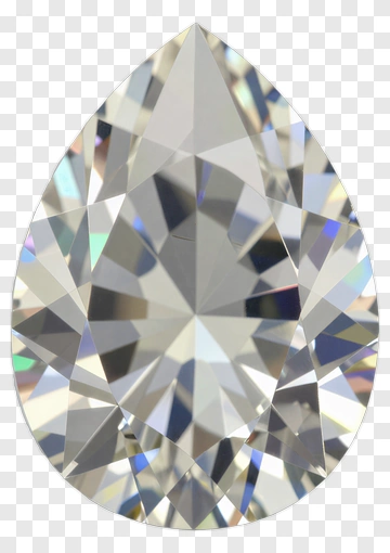 Teardrop Diamond PNG