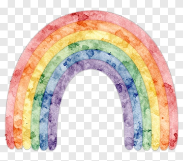 Watercolor Rainbow PNG