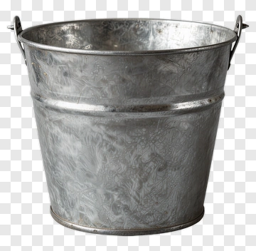 Metal Bucket PNG