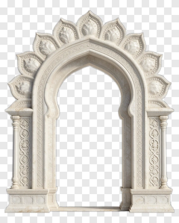 Decorative Archway With Intricate Design PNG