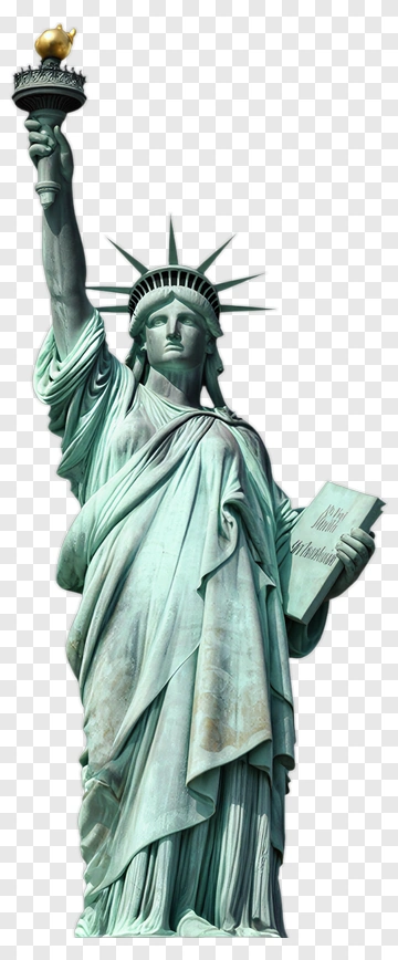 Statue Of Liberty Holding A Torch PNG
