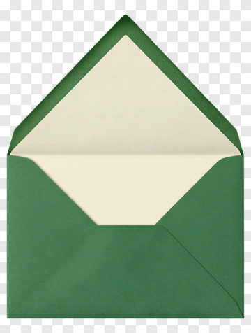 Green Envelope PNG