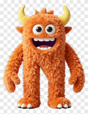 Cartoon Monster Character PNG