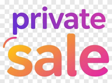 Private Sale PNG