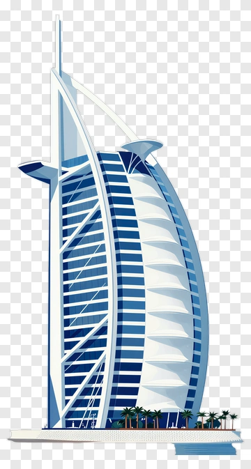 Burj Al Arab Iconic Hotel PNG