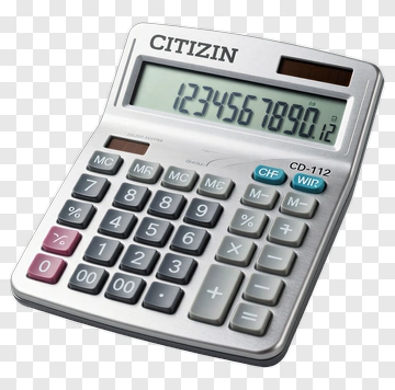 Citizen Calculator Cd-112 PNG