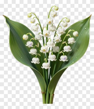 Lily Of The Valley Flower Bouquet PNG