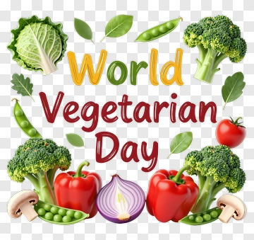 World Vegetarian Day Celebration PNG