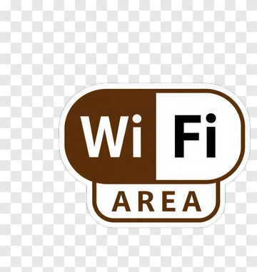 Wifi Area Sign PNG
