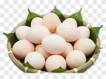 Basket Of Fresh Eggs PNG