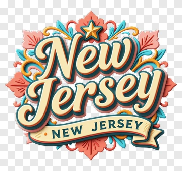 New Jersey Decorative Sign PNG