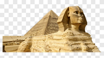 Sphinx And Pyramid In Egypt PNG