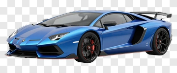 Blue Sports Car PNG