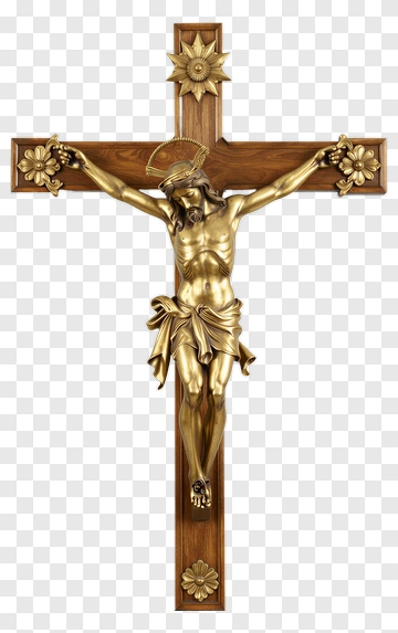 Crucifix With Jesus On The Cross PNG