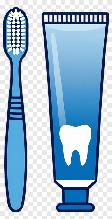 Toothbrush And Toothpaste PNG