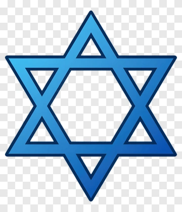 Blue Star Of David PNG
