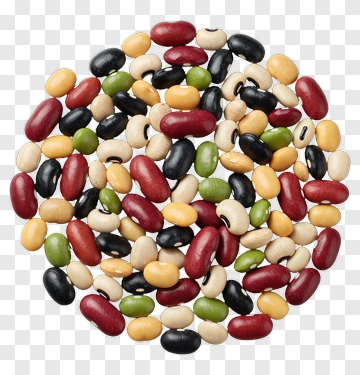 Colorful Mixed Beans PNG