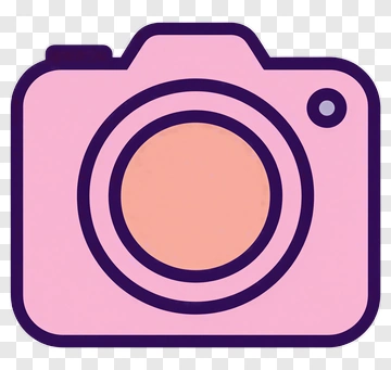 Cartoon Camera Icon PNG