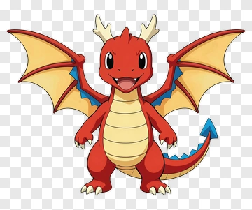 Cartoon Dragon Character PNG