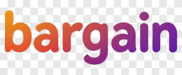 Bargain Text Logo PNG