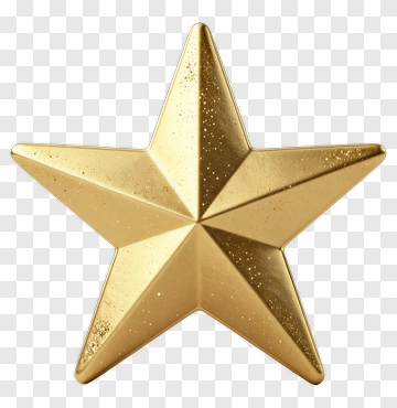 Gold Star PNG