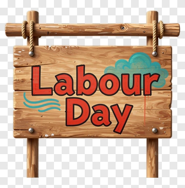 Labour Day Sign PNG