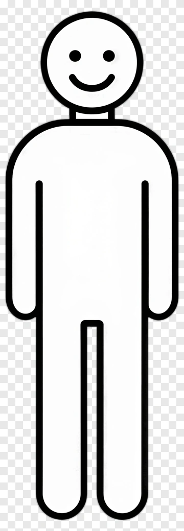 Cartoon Smiling Person PNG