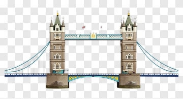 Tower Bridge Illustration PNG