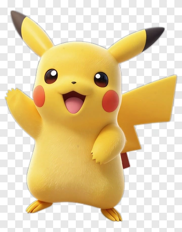 Pikachu Waving Hello PNG