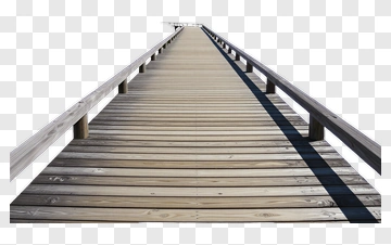 Wooden Pier Leading To The Horizon PNG