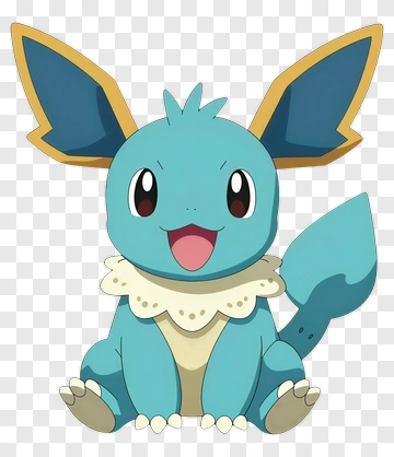 Cartoon Water-Type Pokémon PNG