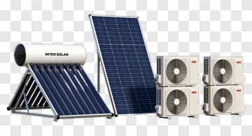 Solar Energy System Components PNG